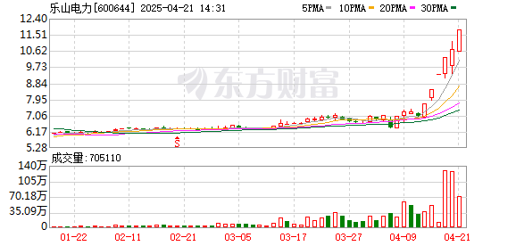 证券股票配资 电力板块反复活跃 乐山电力10天6板